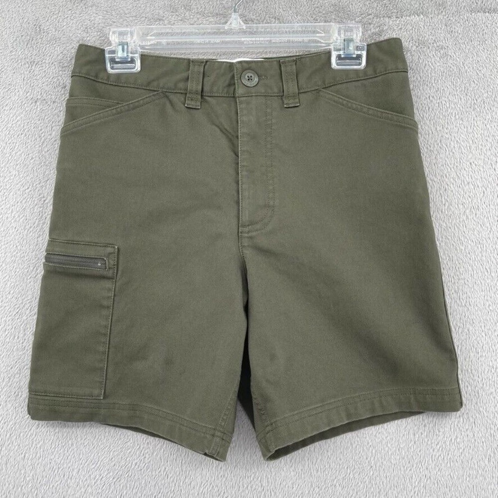 Nike Sb Shorts Mens 28 Green Skate Skateboarding Skater Utility 6.5" Inseam